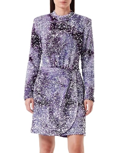 BOSS Damen C_Dailettes Dress, Open Purple551, 36 von BOSS