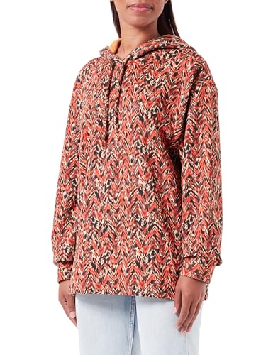 BOSS Damen C ECLO Bedrucktes Relaxed-Fit Kapuzen-Sweatshirt mit Samt-Logo Rot M BOSS Damen C ECLO Bedrucktes Relaxed-Fit Kapuzen-Sweatshirt mit Samt-Logo Rot M von BOSS
