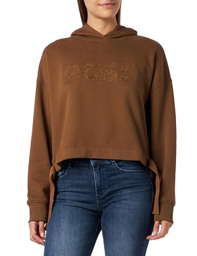 BOSS Damen C_Eblousa Sweatshirt, Rust/Cooper220, Small von BOSS