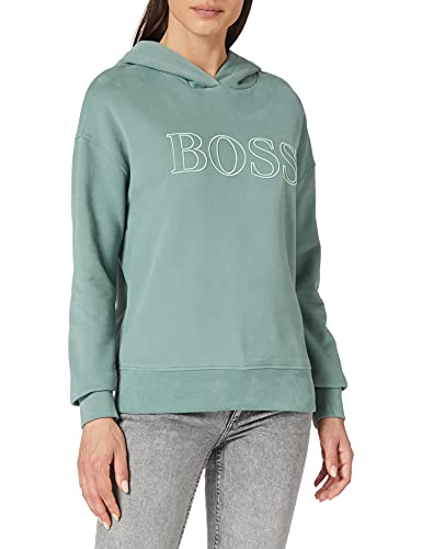 BOSS Damen C_Efessa Kapuzenpullover, Light/Pastel Green330, S von BOSS