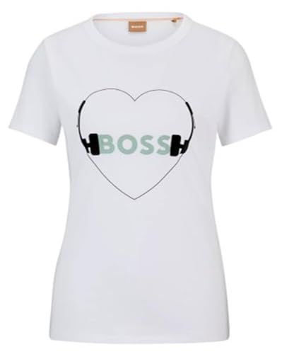 BOSS Damen C_Elogo_print1, Natural101, L EU von BOSS