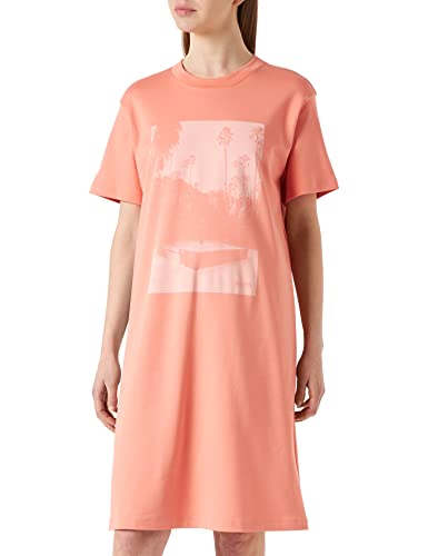 BOSS Damen C_Enchy1_EOSP Lässiges Kleid, Light/Pastel Red637, M von BOSS