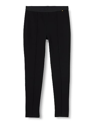 BOSS Damen C_Estretch Jersey Trousers, Black1, L von BOSS