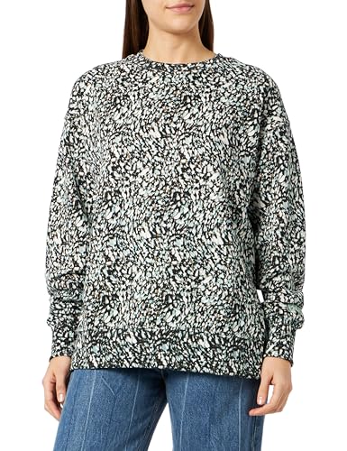 BOSS Damen C_Eteia1_AOP Sweatshirt, Open Miscellaneous973, S von BOSS