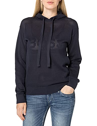 BOSS Damen C_Feddi 10233897 01 Sweater, Blau, M von BOSS