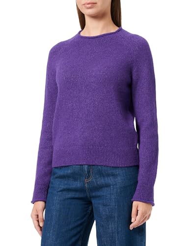 BOSS Damen C_Fesperana Knitted Sweater, Open Purple551, M von BOSS