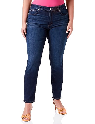 BOSS Damen C_Jackie Mr Jeans Trousers, Dark Blue401, 30W / 32L EU von BOSS