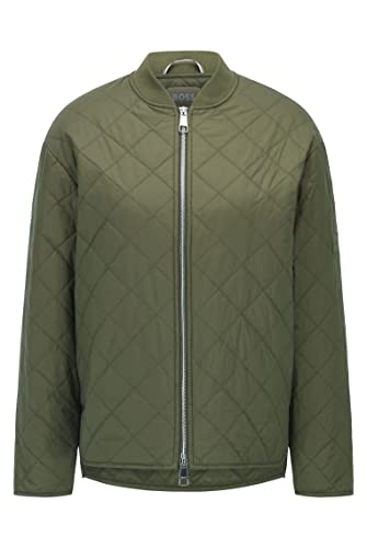 BOSS Damen C_patilda Jacke, Dark Green303, 36 EU von BOSS