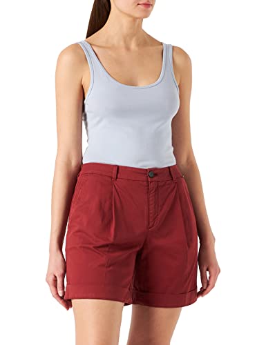 BOSS Damen C_Taggie-D Freizeithose, Dark Red606, 36 von BOSS