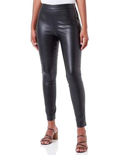 BOSS Damen C_Taslimah Trousers, Black1, 38 von BOSS