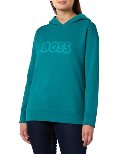 BOSS Damen C_edelight_1 Sweatshirt, Open Green393, L EU von BOSS