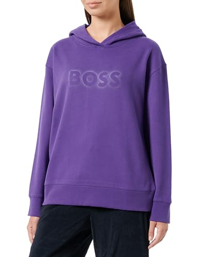 BOSS Damen C_edelight_1 Sweatshirt, Open Purple551, XL EU von BOSS