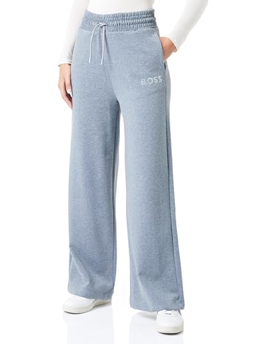 BOSS Damen C_elasie Jersey Trousers, Silver40, M EU von BOSS