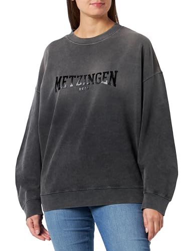 BOSS Damen C_elaslogan_Town Sweatshirt, Black1, M EU von BOSS