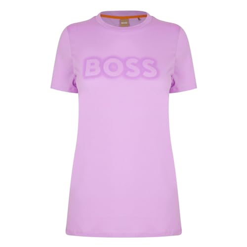 BOSS Damen C_elogo_5 Sweatshirt, Light/Pastel Pink680, L EU von BOSS