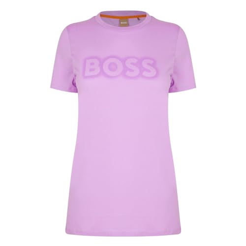 BOSS Damen C_elogo_5 Sweatshirt, Light/Pastel Pink680, M EU von BOSS