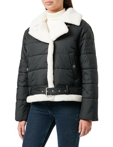 BOSS Damen C_pabika OUTERWEAR JACKET, Black1, 36 EU von BOSS