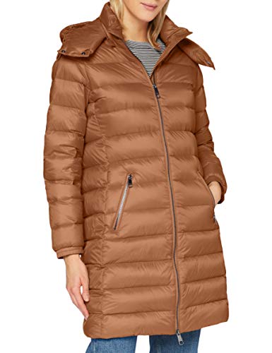 BOSS Damen C_pampana Daunenmantel, Light/Pastel Brown235, 34 EU von BOSS