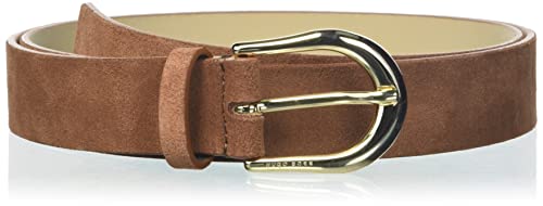 BOSS Damen Carol Belt 3cm-V Gürtel, Rust/Copper226, 80 von BOSS