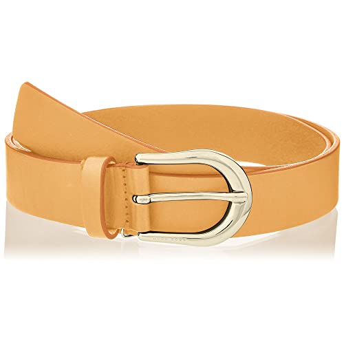 BOSS Damen Carol Belt 3cm-VC Gürtel, Light/Pastel Brown237, 80 von BOSS