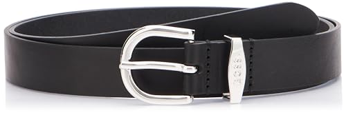 BOSS Damen Elen-Ml_Sz25 Belt, Black1, 80 von BOSS