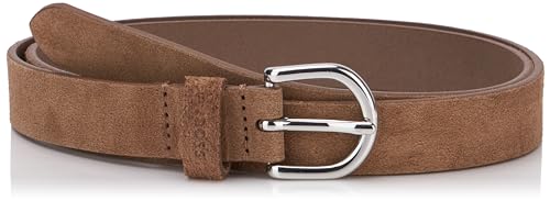 BOSS Damen Elen-Sd_Sz25 Belt, Medium Beige261, 80 von BOSS