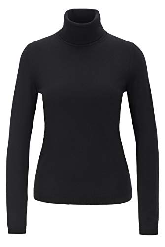 BOSS Damen Famaurie Rollkragenpullover aus merzerisierter Merinowolle von BOSS