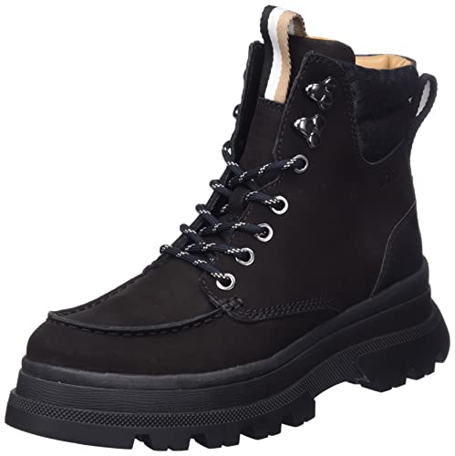 BOSS Damen Foster_Halb_nunyW Stiefeletten Black1 36 von BOSS