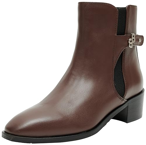 BOSS Damen Iria N Bootie, Medium Brown, 36 EU von BOSS