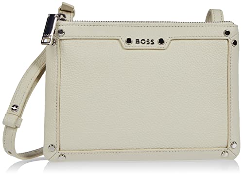 BOSS Ivy D.Flat Crossbody Damen Crossbody, Open White114 von BOSS