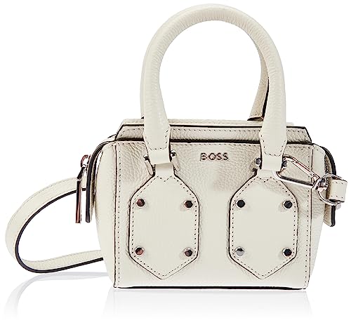 BOSS Ivy Nano Tote Damen Mini Bag, Open White114 von BOSS