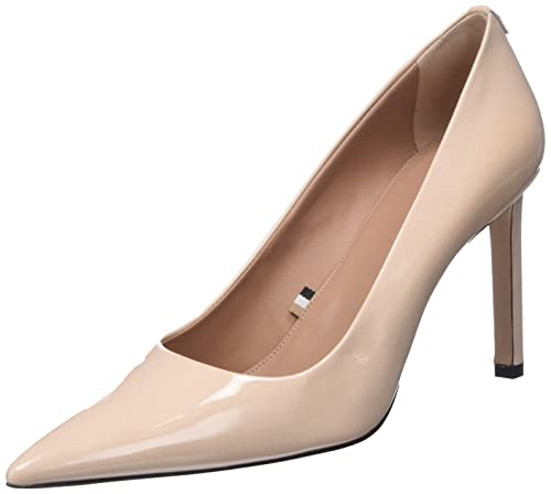 BOSS Damen Janet 90-P Pump, Light Beige272, 40 EU von BOSS