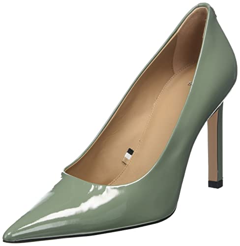 BOSS Damen Janet 90-P Pump, Open Green351, 39 EU von BOSS