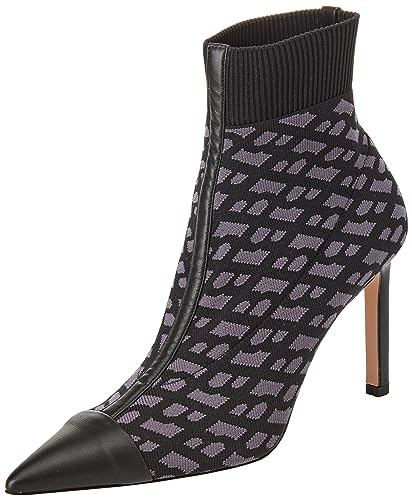 BOSS Damen Janet Bootie 90-KMN, Schwarz, 38 EU von BOSS