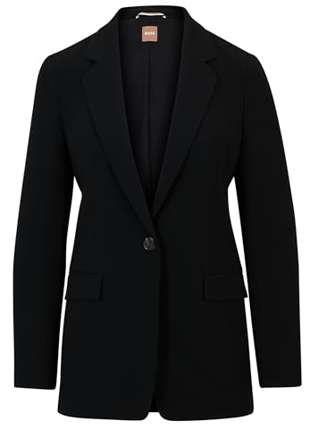 BOSS Damen Jocaluah 10166126 01 Schwarz 44 von BOSS