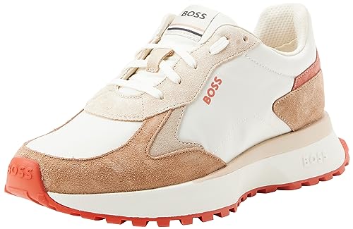 BOSS Damen Jonah_Runn_nysd, Beige, 35 EU von BOSS