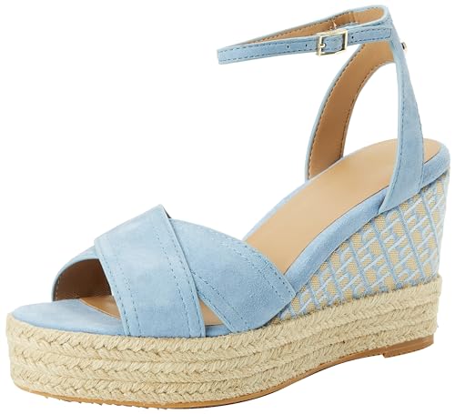 BOSS Damen Madeira_SAWDG_sdcveb Sandal, Light/Pastel Blue450, 38 EU von BOSS