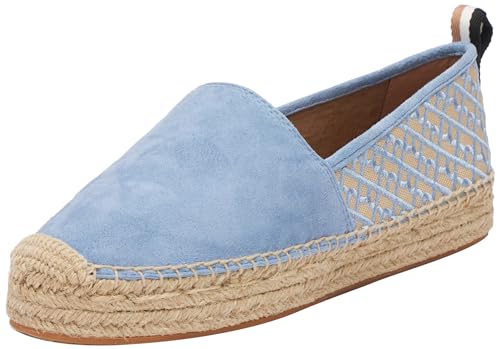 BOSS Damen Madeira_Slon_sdcveb Slip_ON_Flats, Light/Pastel Blue450, 42 EU von BOSS