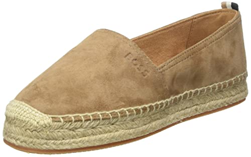 BOSS Damen Madeira_Slon_sdtp Slip_ON_Flats, Medium Beige260, 35 EU von BOSS