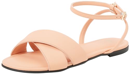 BOSS Damen Millie NA Sandal, Open Pink690, 37 EU von BOSS