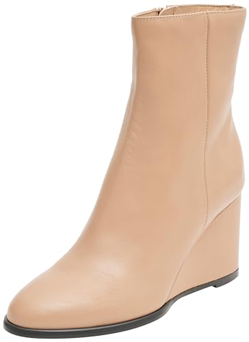 BOSS Damen Nilufar_WdBootie90_N Bootie, Medium Beige, 38 EU von BOSS