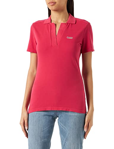 BOSS Damen Poloshirt C_Etri Rosa Small von BOSS