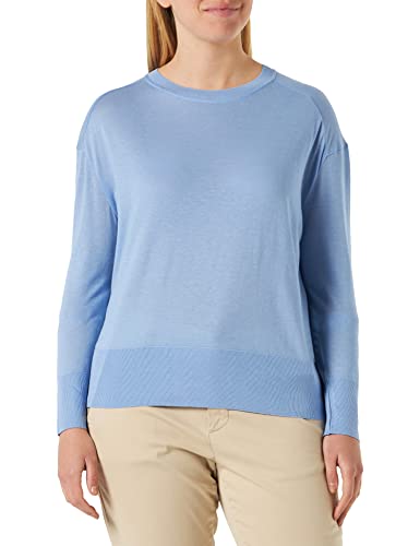 BOSS Damen Pullover C_Eknit Blau Small von BOSS