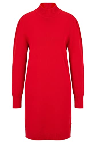 BOSS Damen Pulloverkleid Fuenta Rot 36 von BOSS