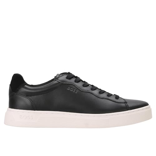 BOSS Damen Rhys_Tenn_FL Sneaker, Black, 36 EU von BOSS