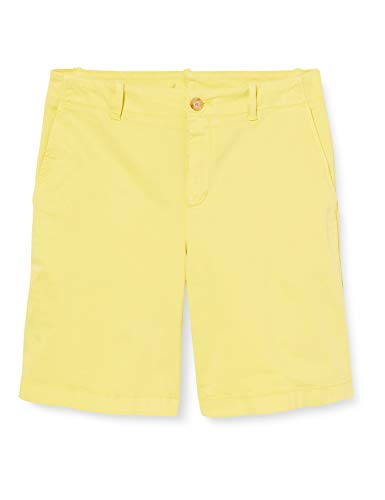 BOSS Damen Saclea-D Shorts, Gelb (Bright Yellow 730), W(Herstellergröße: 38) von BOSS