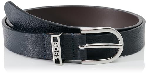 BOSS Damen Scarlet-CL_Sz25 Belt, Dark Blue401, 80 von BOSS