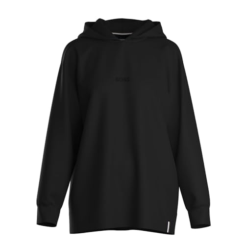 BOSS Damen Select Hoodie, Black, S von BOSS