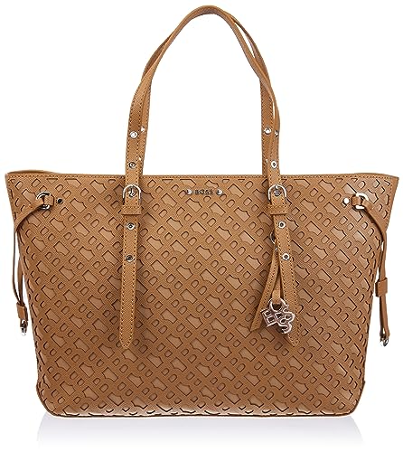 BOSS Cindy Shopper-MC Damen Shopper, Medium Beige260 von BOSS