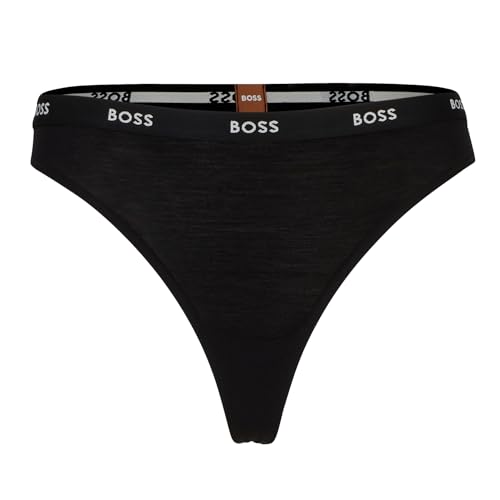 BOSS Damen Thong Ci String, Black1, XL EU von BOSS